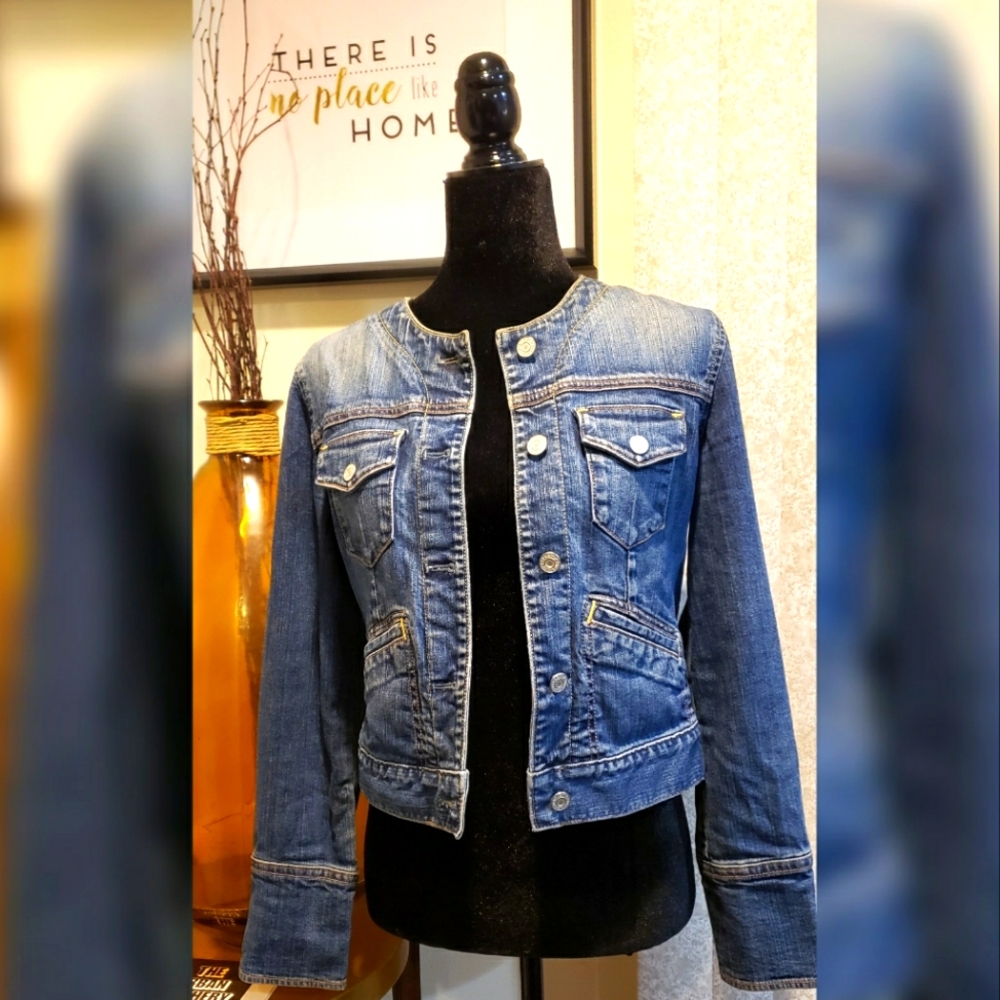 Gap Blue Denin Jacket- XS